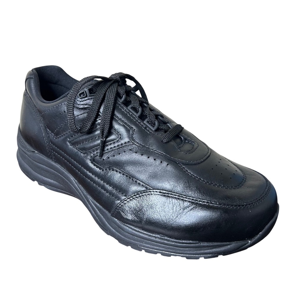 SAS Shoes Sz 10 WW Journey II Black‎ Leather Walking Shoes Comfort Made in USA